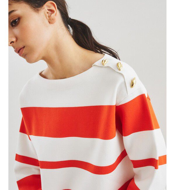 Diagram「ボーダールーズニットトップ」|ニット・セーター|