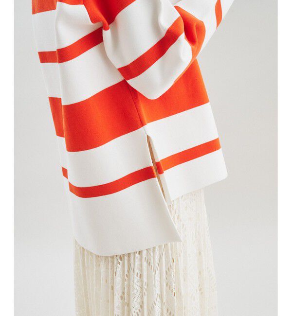 Diagram「ボーダールーズニットトップ」|ニット・セーター|