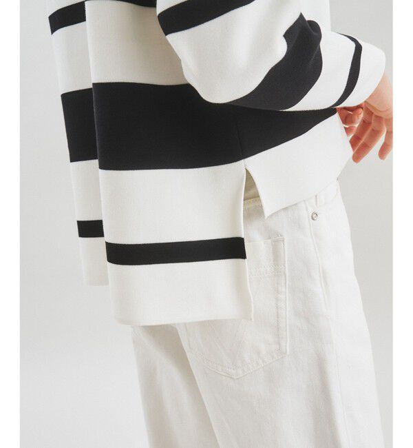 Diagram「ボーダールーズニットトップ」|ニット・セーター|