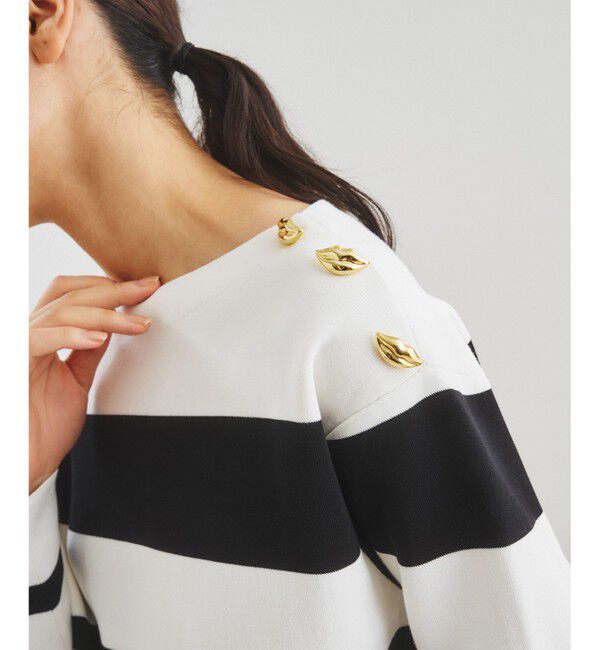 Diagram「ボーダールーズニットトップ」|ニット・セーター|