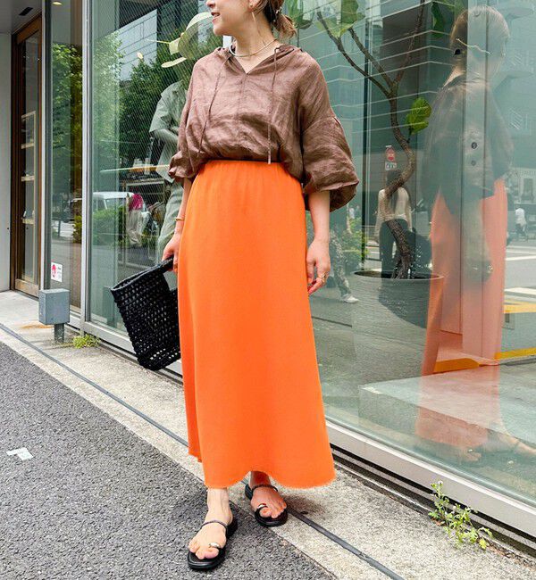 NOLLEY'S「◇【WEB限定カラーあり】シアーラミー袖バルーンブラウス」|シャツ・ブラウス|