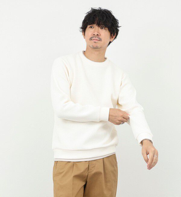 NOLLEY'S goodman「ウォッシャブルワッフルクォーターCN 25AW」|Tシャツ・カットソー|