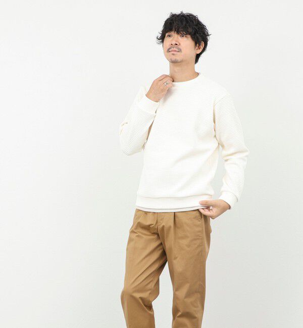 NOLLEY'S goodman「ウォッシャブルワッフルクォーターCN 25AW」|Tシャツ・カットソー|