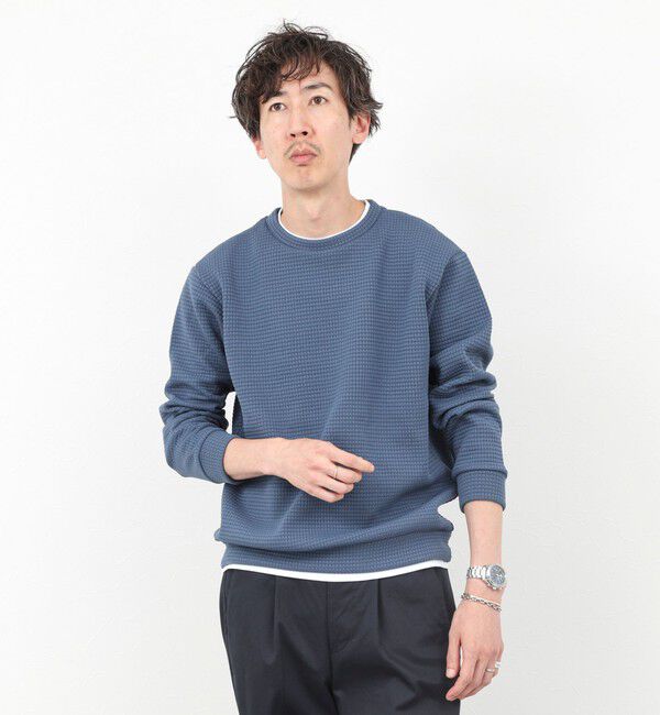 NOLLEY'S goodman「ウォッシャブルワッフルクォーターCN 25AW」|Tシャツ・カットソー|
