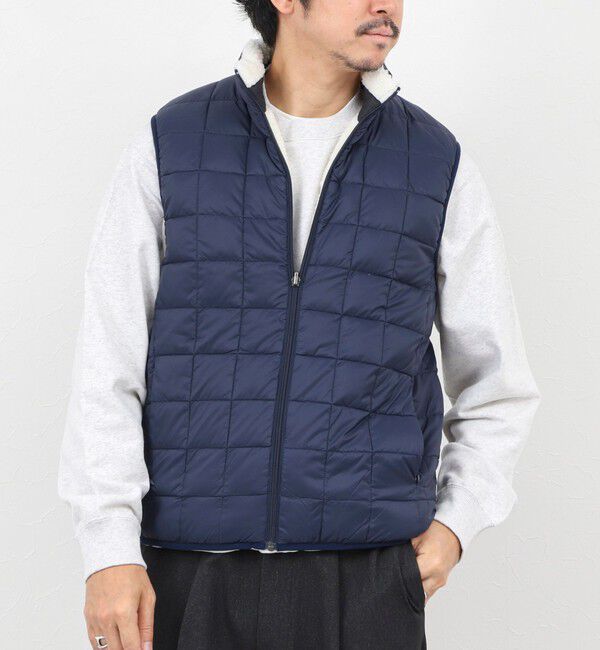 NOLLEY'S goodman「【TAION/タイオン】DOWN&times;BOA REVERSIBLE VEST 25AW」|ダウンベスト・ベスト|