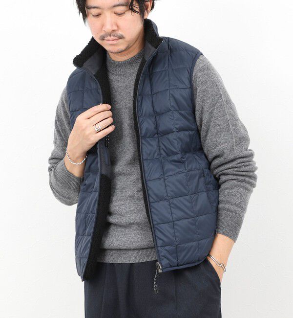 NOLLEY'S goodman「【TAION/タイオン】DOWN&times;BOA REVERSIBLE VEST 25AW」|ダウンベスト・ベスト|