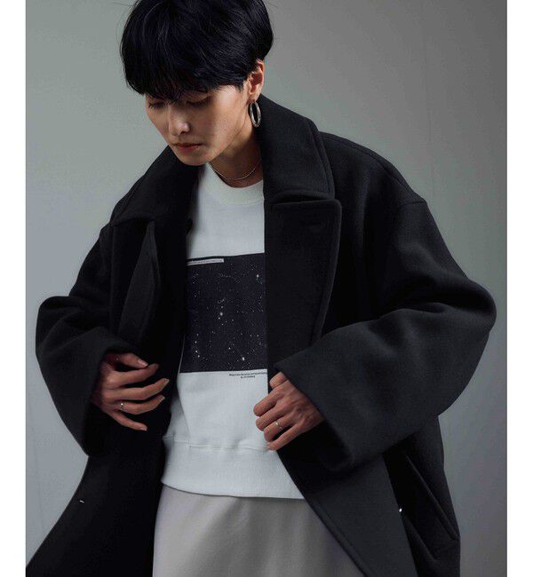 追加＞【WEB限定】MANTECOウールPコート（SALON adam et rope