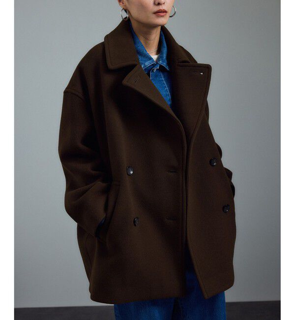 追加＞【WEB限定】MANTECOウールPコート（SALON adam et rope