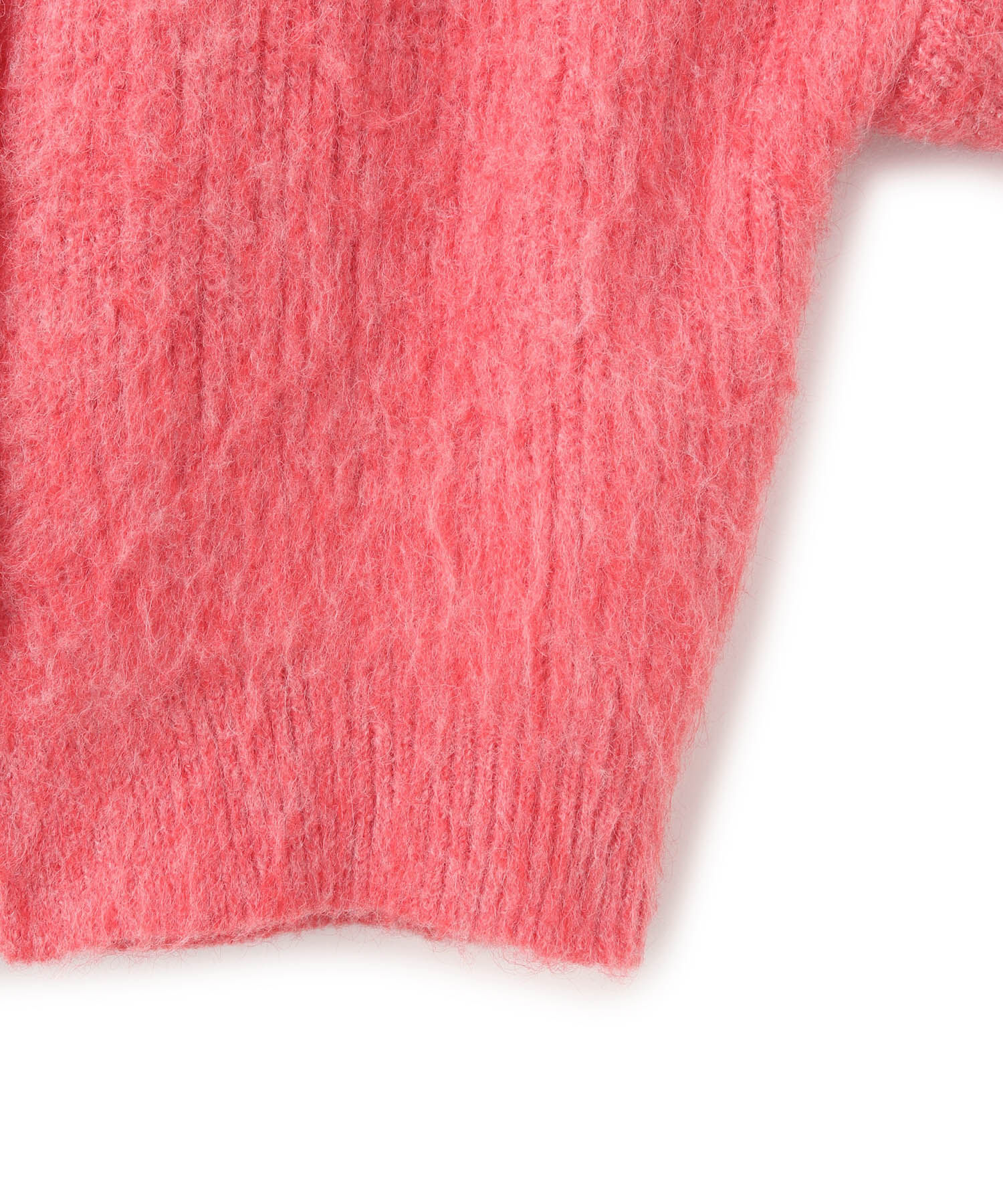 VIS「パールボタンVネック片畦ニットカーディガン」|カーディガン|