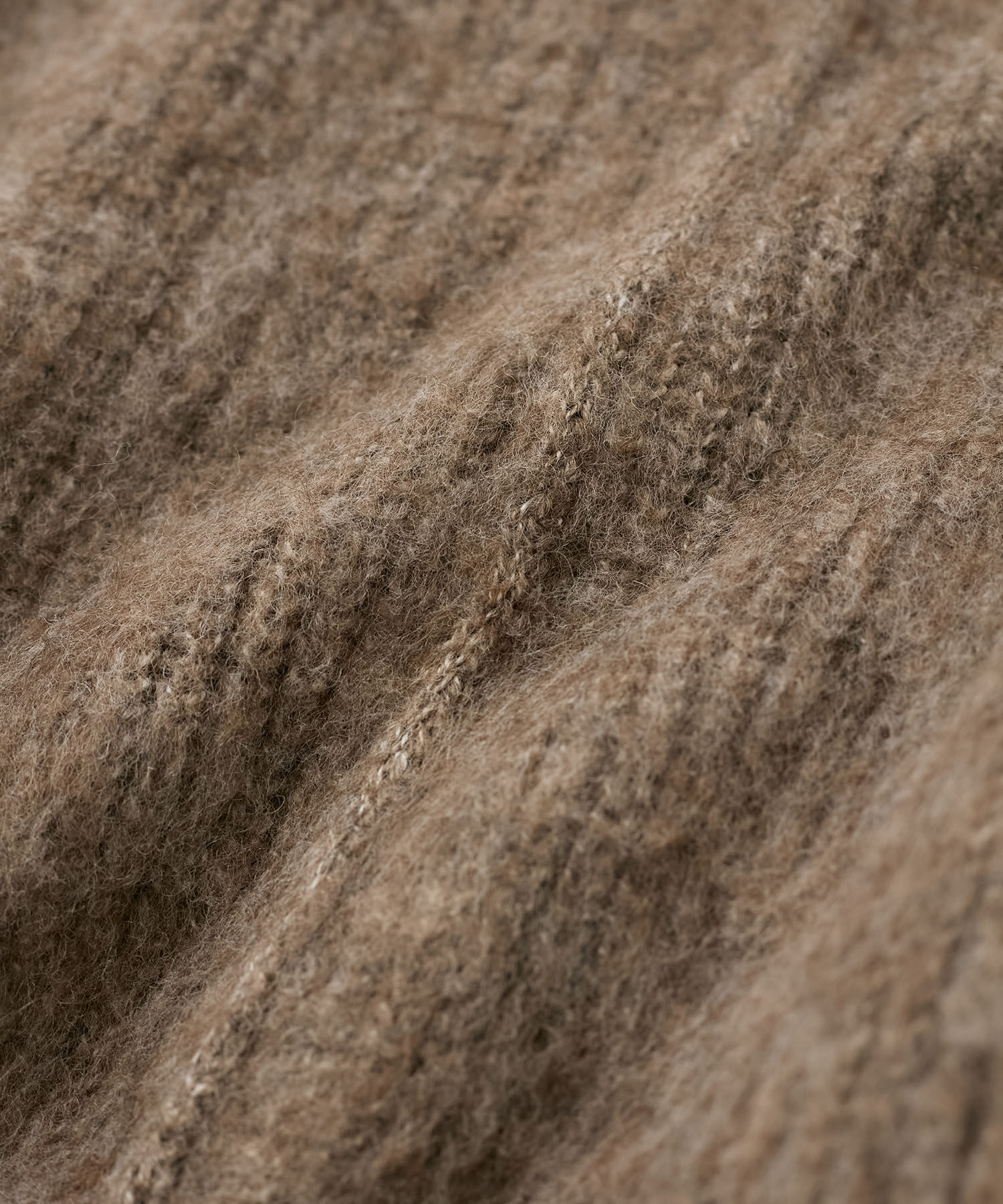 VIS「パールボタンVネック片畦ニットカーディガン」|カーディガン|