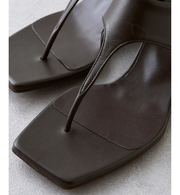  「【Hoaw.】ウェッジトングサンダル」|その他|