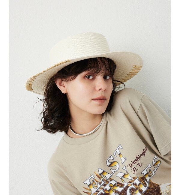  「【Hoaw.】PANAMA HAT」|ハット|