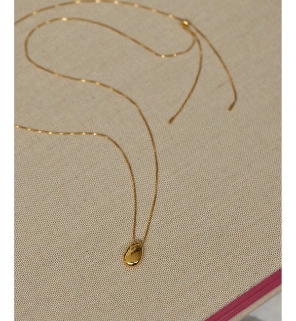  「【Hoaw.】ドロップロングネックレス」|リング|