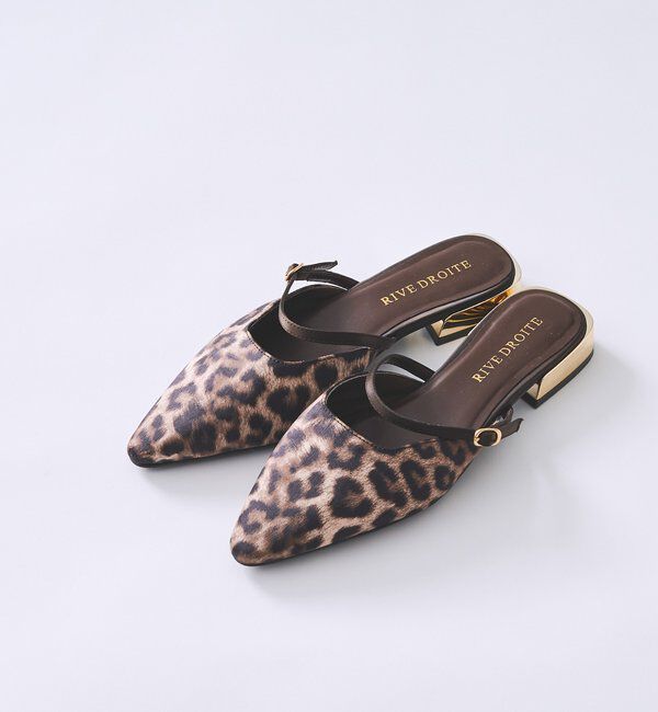  「予約【さりげないアクセントに】ゴールドポイントミュール」|その他|