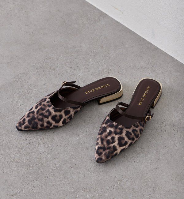  「予約【さりげないアクセントに】ゴールドポイントミュール」|その他|