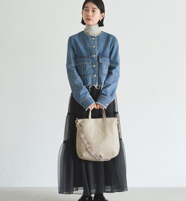  「エンボスモノグラム 2WAYトートバッグ」|トートバッグ|