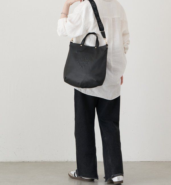  「エンボスモノグラム 2WAYトートバッグ」|トートバッグ|