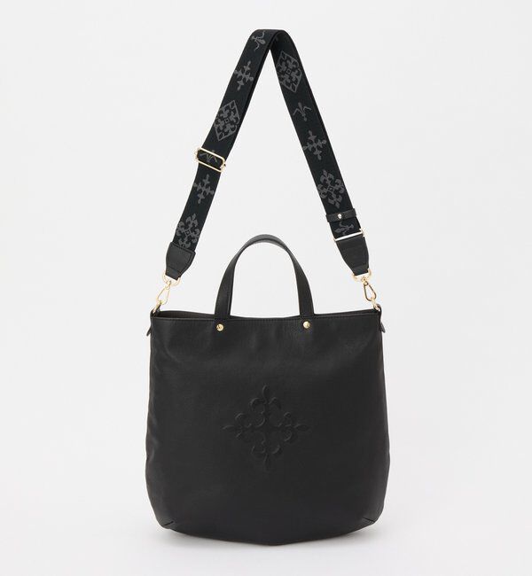  「エンボスモノグラム 2WAYトートバッグ」|トートバッグ|