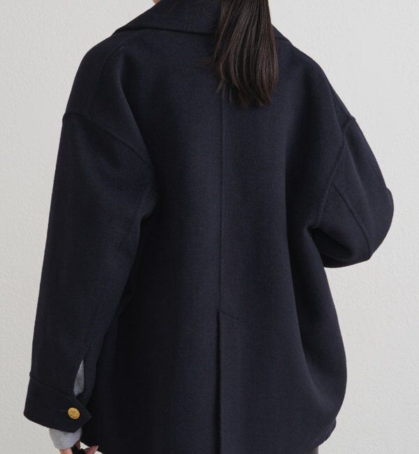 【LOUNGEDRESS】ミドルリバーコート　ネイビー セール】ミドルリバーコート（その他アウター）｜LOUNGEDRESS