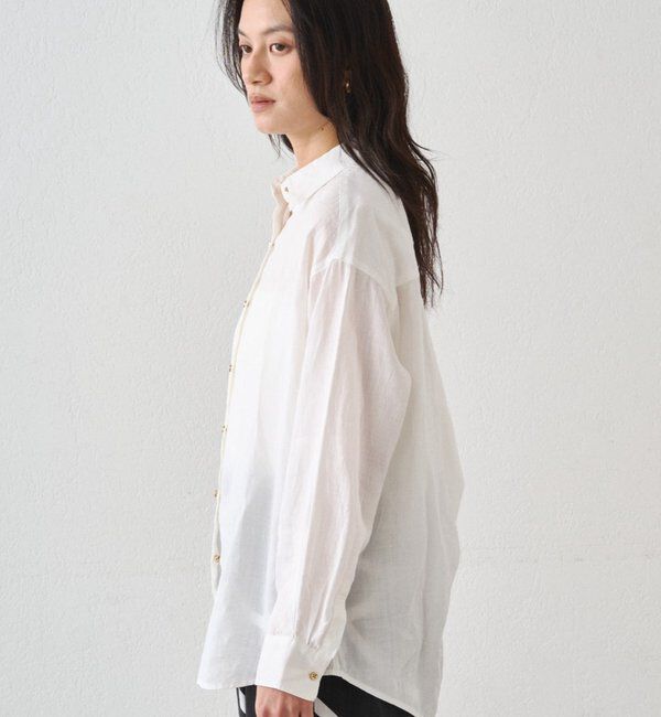  「リネンバックタイシャツ」|シャツ・ブラウス|
