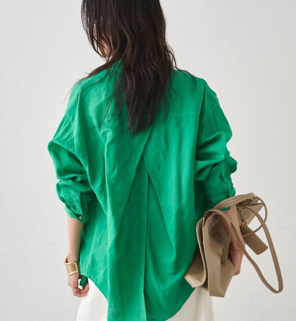  「リネンバックタイシャツ」|シャツ・ブラウス|