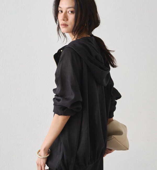  「シアーZIPパーカー」|ブルゾン・スタジャン|