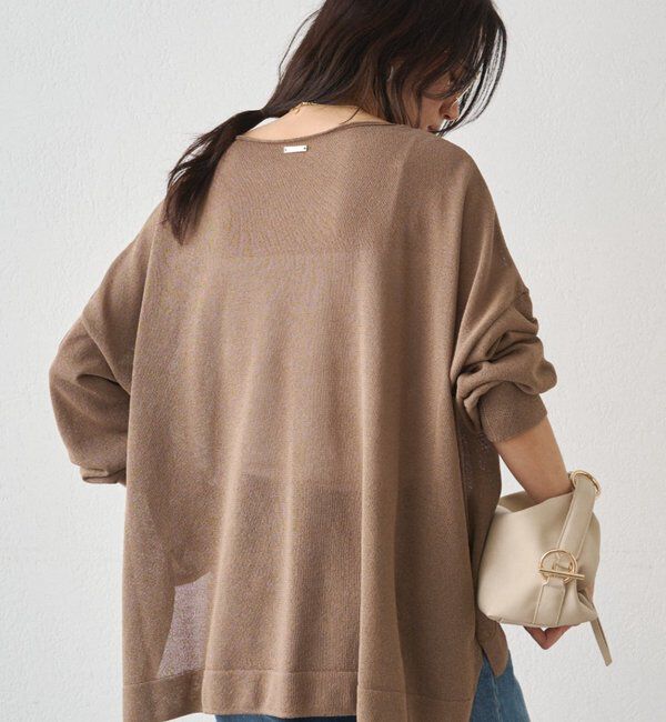  「和紙天竺ニット」|ニット・セーター|