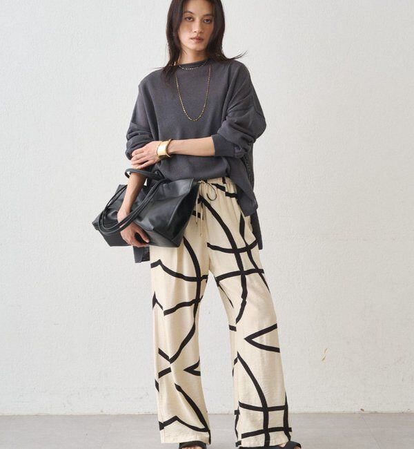  「和紙天竺ニット」|ニット・セーター|