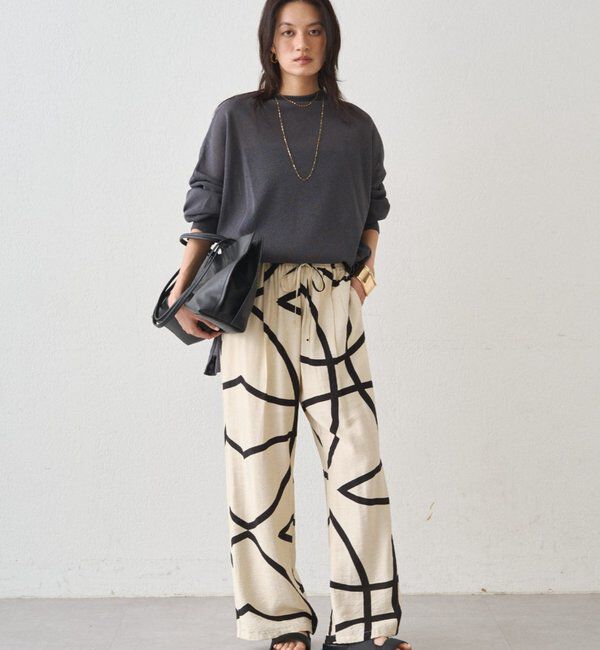  「和紙天竺ニット」|ニット・セーター|