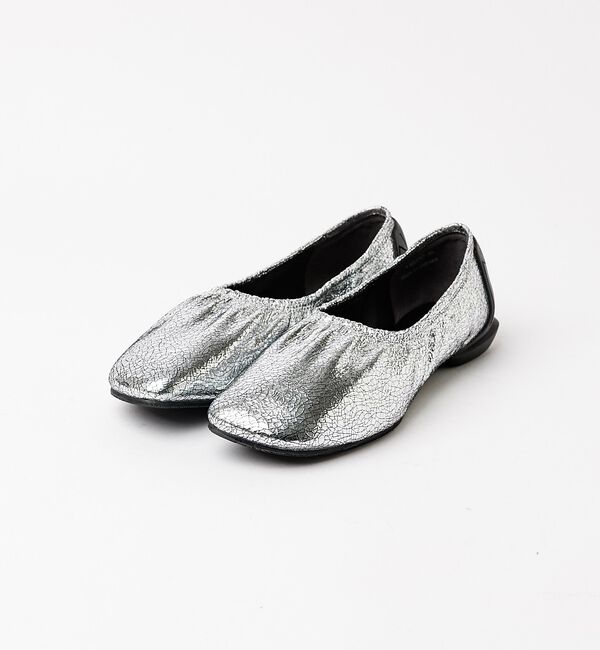 qualite「【SHISEI】BALLET METALIC バレエシューズ シルバー」|バレエシューズ|