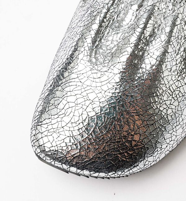 qualite「【SHISEI】BALLET METALIC バレエシューズ シルバー」|バレエシューズ|