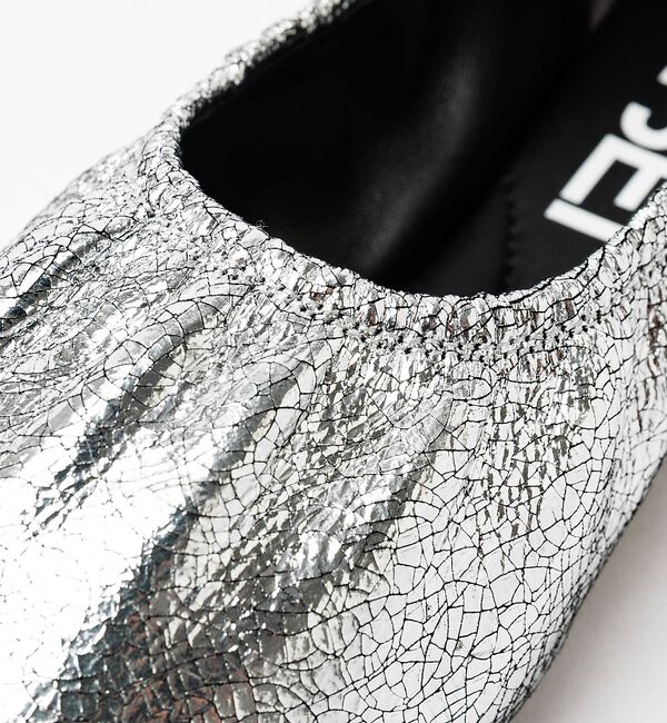 qualite「【SHISEI】BALLET METALIC バレエシューズ シルバー」|バレエシューズ|