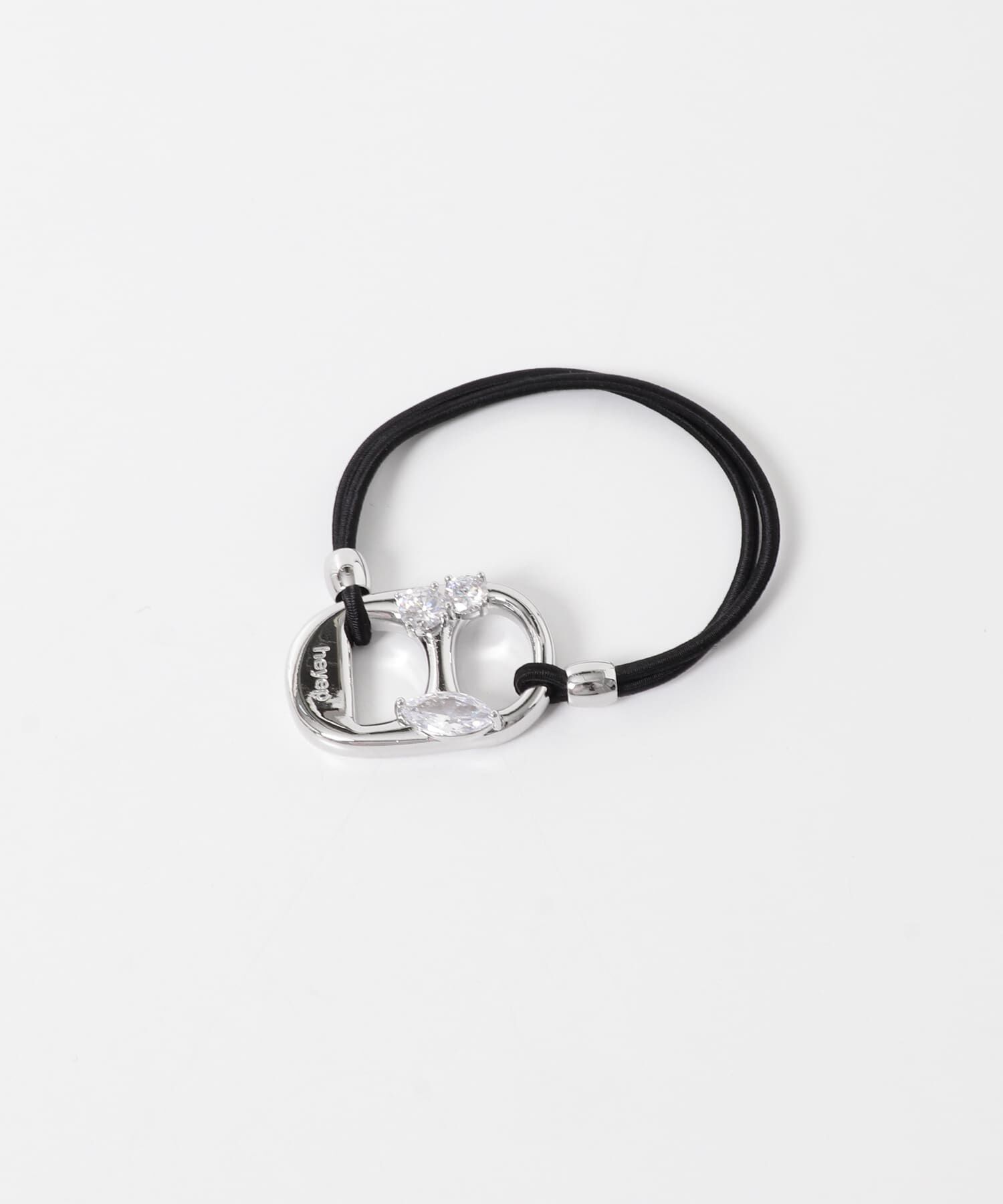 URBAN RESEARCH ROSSO「heyep　Zir pull top Hair Tie」|ヘアゴム・シュシュ|シルバー