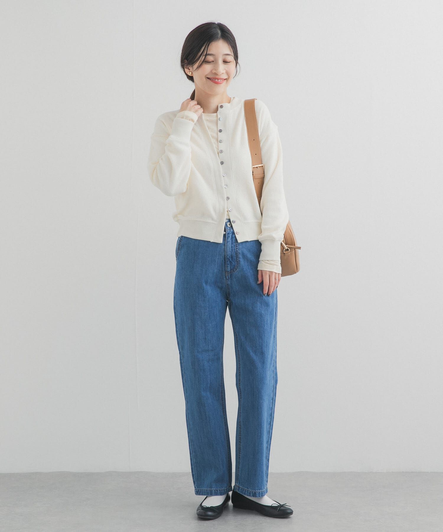 URBAN RESEARCH DOORS「カットブークレーショートカーディガン」|カーディガン|