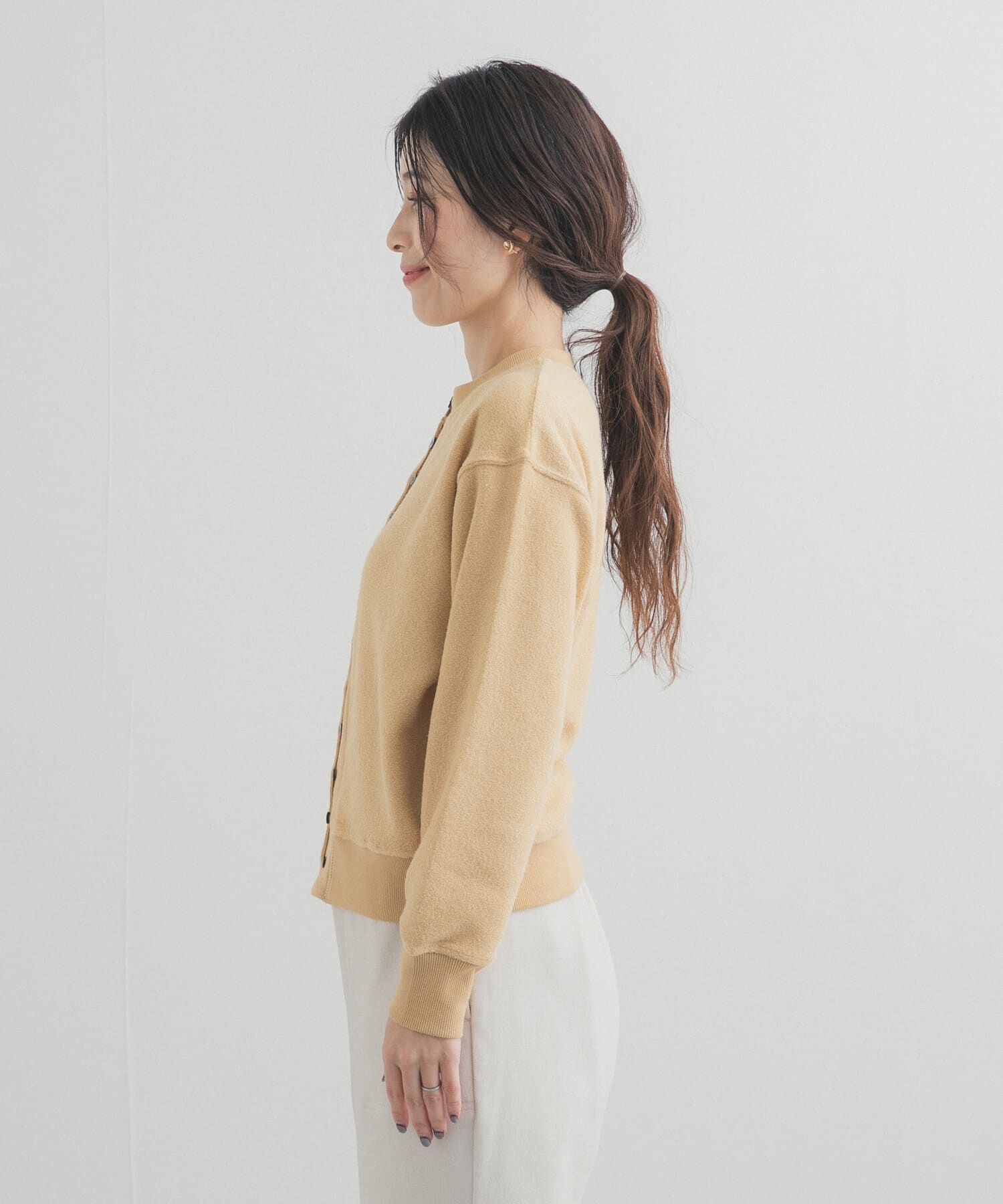 URBAN RESEARCH DOORS「カットブークレーショートカーディガン」|カーディガン|