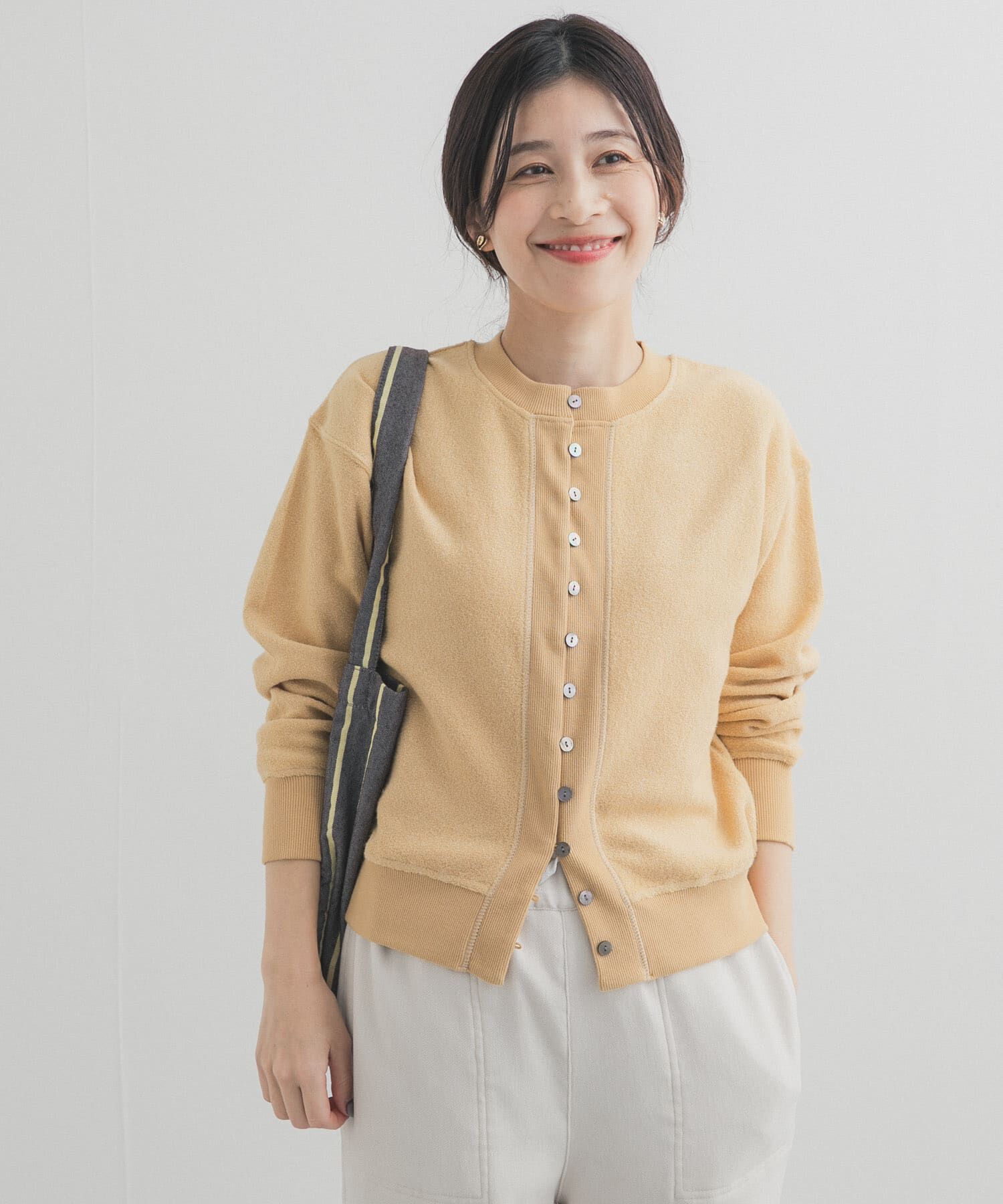 URBAN RESEARCH DOORS「カットブークレーショートカーディガン」|カーディガン|