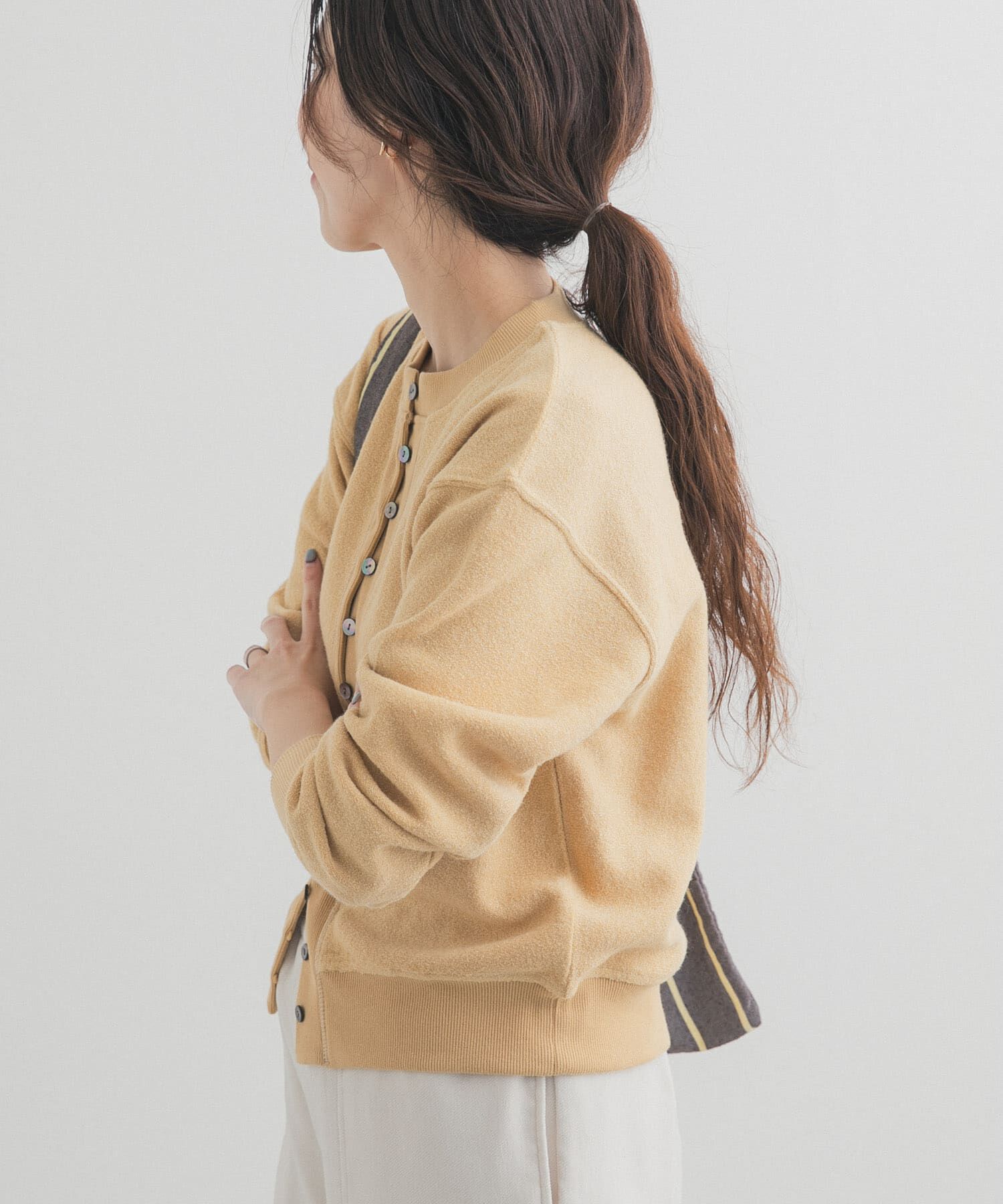 URBAN RESEARCH DOORS「カットブークレーショートカーディガン」|カーディガン|