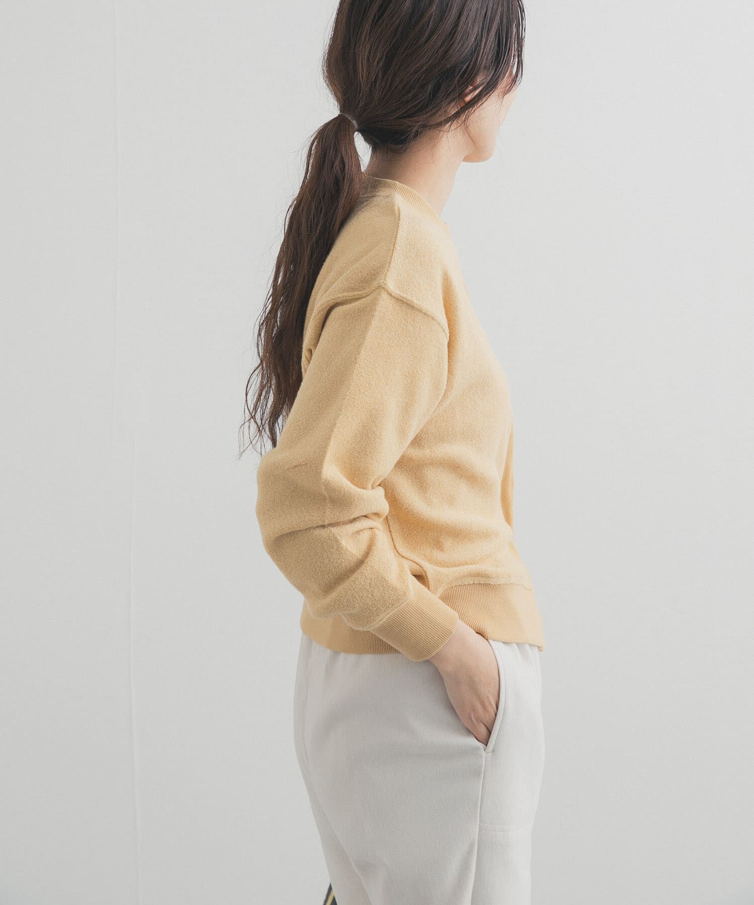 URBAN RESEARCH DOORS「カットブークレーショートカーディガン」|カーディガン|