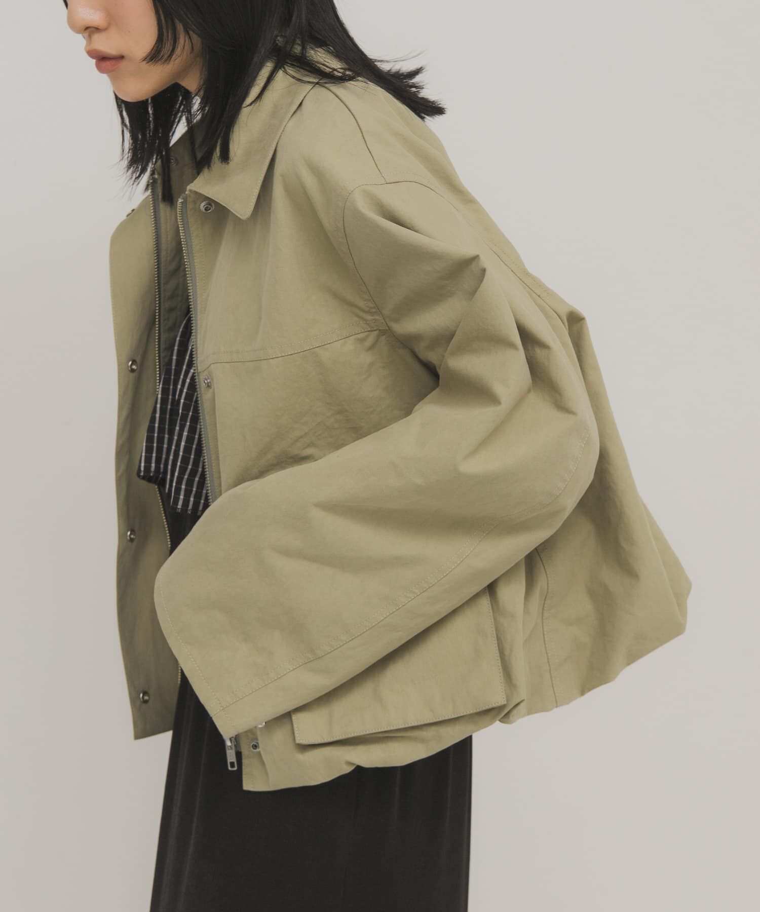  「2WAYカラーバルーンブルゾン」|ブルゾン・スタジャン|