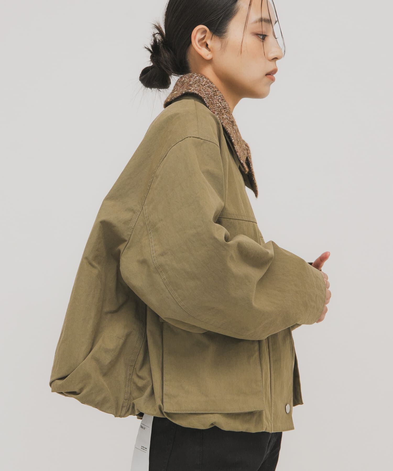  「2WAYカラーバルーンブルゾン」|ブルゾン・スタジャン|