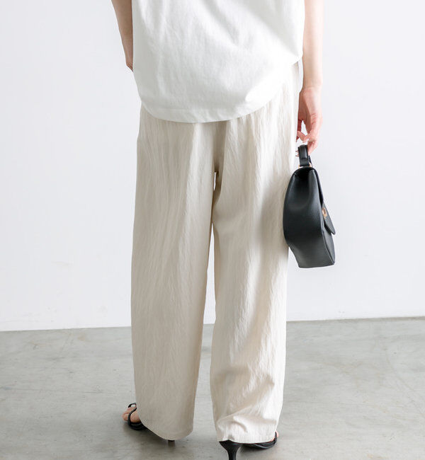  「【リバイバル】レーヨンナイロンウエストゴムイージーパンツ」|その他|