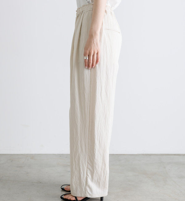 「【リバイバル】レーヨンナイロンウエストゴムイージーパンツ」|その他|