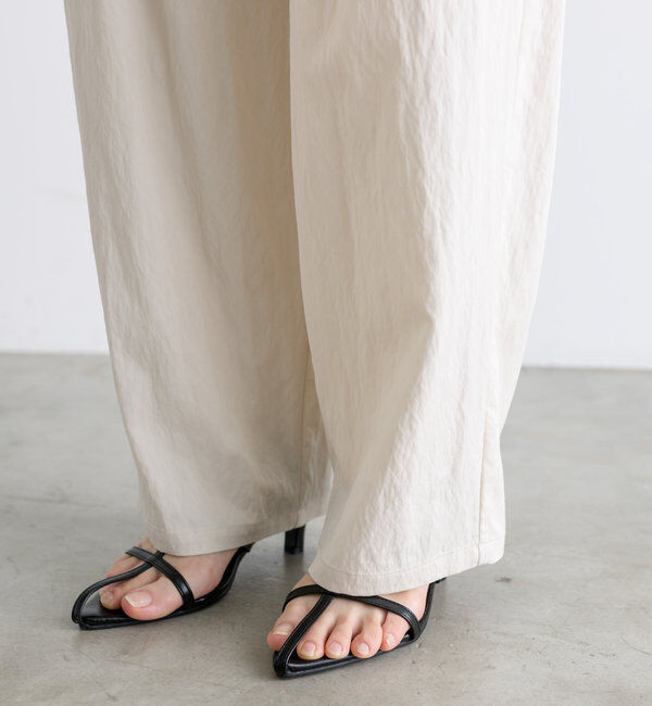  「【リバイバル】レーヨンナイロンウエストゴムイージーパンツ」|その他|