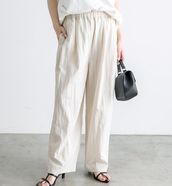  「【リバイバル】レーヨンナイロンウエストゴムイージーパンツ」|その他|