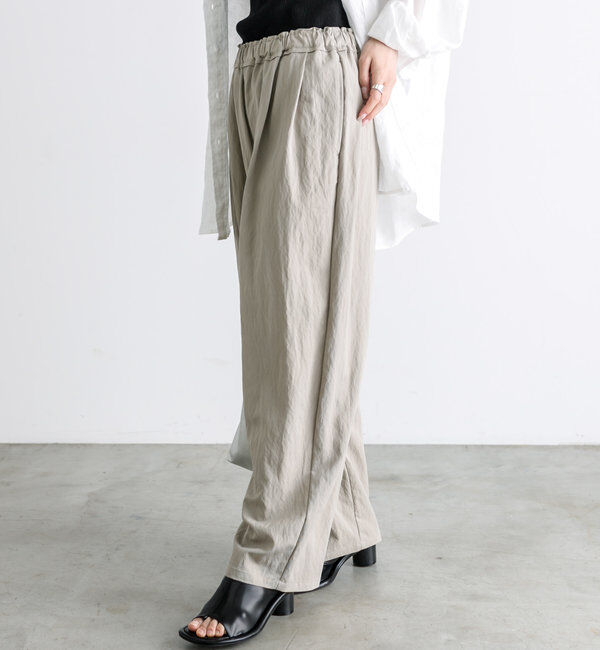  「【リバイバル】レーヨンナイロンウエストゴムイージーパンツ」|その他|
