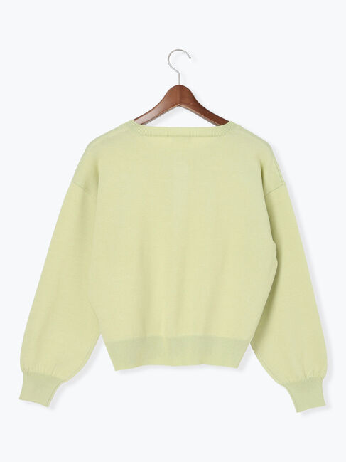 Te chichi TERRASSE「金釦クルーネックカーディガン」|カーディガン|