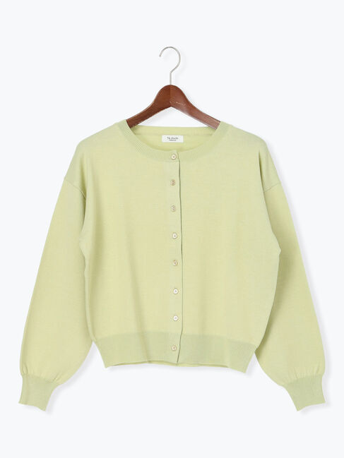 Te chichi TERRASSE「金釦クルーネックカーディガン」|カーディガン|