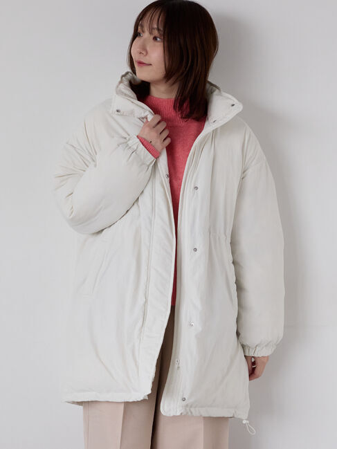 Te chichi TERRASSE「【撥水】中綿ミリタリーコート」|その他|オフホワイト