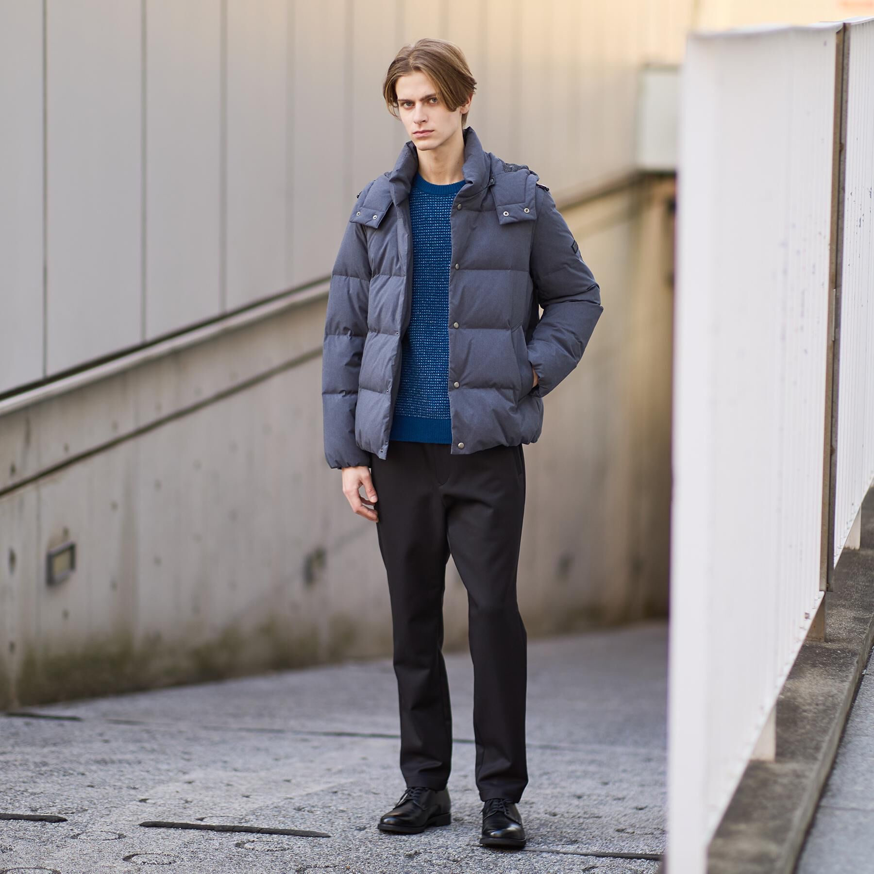 TAKEO KIKUCHI「【袖取り外し可】デタッチャブル ダウンブルゾン」|ダウン|