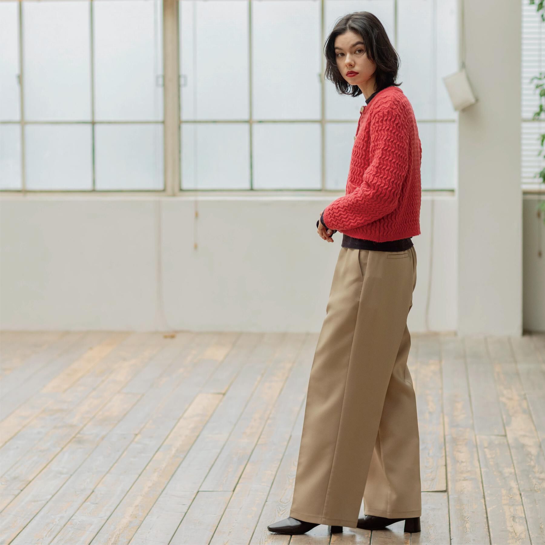 OPAQUE.CLIP「イージーワイドパンツ【洗濯機OK】」|その他|